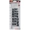 Performance Tool 7 pc. 3/8 in. Dr. SAE Flex Socket Set, 12 Pt, Rounding Reduction, Rail W38980 - alternate 2