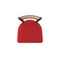 Holland Bar Stool Co Revelle 30in Swivel Bar Stool with Pewter Finish, Medium Back and Canter Red Seat 881 - alternate 4