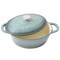 Crock-Pot Crock Pot Artisan 7 Quart Enameled Cast Iron Oval Dutch Oven in Slate Grey 69146.02 - alternate 2