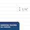 Roaring Spring Case of Memo Books, 60 sheets of 15 lb Smooth White Paper, 5"x3", Narrow Ruled, Grey Kraft Cover, PK48 77356cs - alternate 3
