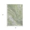 Homeroots 5' X 8' Artichoke Green Lavender And Ivory Abstract Washable Indoor Outdoor Area Rug 618191 - alternate 3