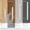 Amerock Carrione 3-3/4 inch 96mm Center-to-Center Marble White/Polished Chrome Cabinet Pull BP36648MW26 - alternate 2
