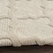 Homeroots 4' Cream And Beige Round Geometric Indoor Outdoor Area Rug 572336 - alternate 4