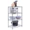 Edsal Industrial Storage Cabinet, 32 in H, 20 in W, 12 in D, 4 Shelves WS201232-C - alternate 4