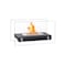 Homeroots 14in Black And Silver Metal BioEthanol Portable Firepit 654260 - alternate 1