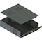Video Mount Products VMP Low Profile DVR / Storage Lockbox - 3U Rack Height x 19" Rack Width - Rack-mountable - Black DVR-LB3 - alternate 1
