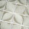 Apollo Tile Lucenza 12x12 in. Beige Matte Recycled Glass Petal Mosaic Tile (10.6 sq ft/case) 10PK APLGIO88RNGBEIA - alternate 3