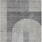 Homeroots 10' X 14' Gray Silver And Charcoal Geometric Washable Indoor Outdoor Area Rug 582721 - alternate 2