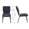 Flash Furniture Hercules Church Chair, 19-1/4 in W 25" L 33-1/4" H, Fabric Seat FD-CH02185-GV-ROY-GG - alternate 5