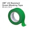 3M UV-Resistant Masking Tape, 4.8 mil Thick, Green, Rubber Adhesive UVG - alternate 4