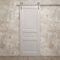 Sartodoors Modern Barn Door 32 x 80 inches, Ego 5012 Painted White Oak, 6.6FT Silver Rail Track Heavy Hardwar EGO5012BD-S-PWO-32 - alternate 5