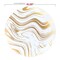 Smarty Had A Party White with Gold Waves Plastic Dinnerware Value Set, 240PK 310WHGVP-CASE - alternate 3