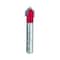 Freud Router Bit, 3/8 in Dia Cutter, 1-3/4 in OAL, 1/4 in Dia Shank, 2-Cutter, Carbide 20-102 - alternate 5