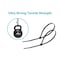 Monoprice Cable Tie, 8 in L, Black, Nylon, 40 lb Strength, 100 PK 5761 - alternate 3