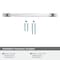 Amerock Highland Ridge 8-13/16 inch 224mm Center-to-Center Satin Nickel Cabinet Pull BP55328G10 - alternate 3