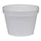 Dart Bowl Container, Foam, 4 oz., White, PK1000 4J6 - alternate 1