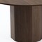 Homeroots 52" Brown Wood Pedestal Base Round Top Dining Table 720952 - alternate 2