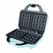 Brentwood Industries Couture Purse Non-Stick Dual Waffle Maker in Blue with Indicator Lights TS-239BL - alternate 2