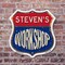 Signmission Steven's Workshop, 6 Inch X 6 Inch, Plastic Sign SHI-P-6-489-STEVEN - alternate 3