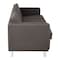 Office Star Products Pacific Sofa Couch, Graphite PAC53-R111 - alternate 2