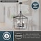 Vaxcel Cottage Grove 5-Light Matte Black Traditional Open Cage Lantern Pendant Light P0467 - alternate 4