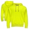Dome75 Pullover Hoodie, Non-ANSI/Enhanced Visibility, Polyester, Hi-Vis Yellow, XL DHP1601 - alternate 2
