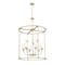 Z-Lite Katerina 9 Light Chandelier, Rubbed Brass, 28 In W x 46 In H 1950-9C-RB - alternate 3