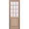 Doornmore G5012, 37.75" x 98" ( 36" Door) Left Hand, Mahogany SDL 12 Lite, 1/2 Lite Exterior Door G5012-SW-3696_1_LI - alternate 1