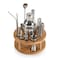 Picnic Time Family Of Brands Lazy Susan Bar Tool Set Bamboo & Stainless Steel, Bamboo with Silver Accents 673-01-505-000-0 - alternate 4
