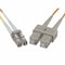 Unc Group Patch Cable - Sc-Multimode - Male - Lc-Multimode - Male - Fiber Optic FJ5LCSC-03M - alternate 2