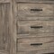 Homeroots 56" Brown Solid Wood Six Drawer Double Dresser 524606 - alternate 2