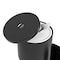 Gritt Commercial Black Stainless Steel Gym Wet Wipe Dispenser, Floor-Stand Dispenser Station with 7 Gallon Trash Can GRI509-BLK-NR - alternate 5