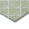 Homeroots 8' X 10' Green Beige And Ivory Geometric Washable Indoor Outdoor Area Rug 594704 - alternate 2