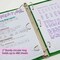 Bazic Products Slant D Ring View Binder with 2 Pockets, 2", Green 4152 - alternate 2