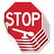 Signmission Stop, 6 inch X 6 inch, Vinyl Decal, 5PK OC-D-5PACK-6-235 - alternate 1
