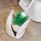 Libman Bowl Brush, 1 in L Trim, PET Bristle, Polypropylene Holder, White Holder 40 - alternate 2