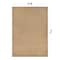 World Rug Gallery Contemporary Bordered Weather Resistant Reversible Indoor/Outdoor Rug 5 ft x 7 ft Natural WR111NATURAL5X7 - alternate 3