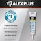 Dap Alex Plus 5.5 Oz. All Purpose White Siliconized Acrylic Latex Caulk 7079818128 - alternate 2