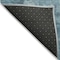 Homeroots 10' X 14' Teal Blue And Silver Abstract Washable Indoor Outdoor Area Rug 632100 - alternate 4