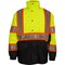 Reflective Apparel ANSI Type R Class 3 Waterproof 3-Seasons Parka, Outer Shell 431CS-LB-5X - alternate 1