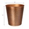 Happimess Remi Modern Classic Textured Steel 2 Gal Waste Bin, Antique Copper, 2PK HPM1112B-SET2 - alternate 2