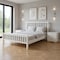 Homeroots Three Piece White Solid Wood Bedroom Set 523682 - alternate 3