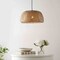 Jonathan Y Mateo 18" 1-Light Farmhouse Coastal Bamboo 180" Cord Plug-In or Hardwired LED Pendant, Brown JYL1403A - alternate 6