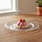 Smarty Had A Party 6.25" Clear Economy Round Plastic Pastry Plates, 120PK 116CL-CASE - alternate 1