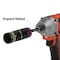 Klein Tools KNECT Quad-4 Heavy-Duty Impact Flip Socket, Metric, 2-Piece 6513MQS - alternate 2