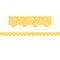 Teacher Created Resources Composition Yellow Scalloped Border Trim, 35 Feet Per Pack, 6PK TCR9315 - alternate 2