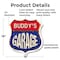 Signmission Buddy's Garage, 18 Inch X 18 Inch, Plastic Sign SHI-P-18-383-BUDDY - alternate 3