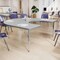 Flash Furniture Commercial Adjustable Height Horseshoe Activity Table-Standard Legs in Gray XU-A6066-HRSE-GRY-T-A-GG - alternate 2