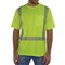 Ergodyne Hi-Vis Shirt, XL, Lime, Short Sleeve 22235 - alternate 1
