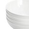 Gibson Elite White Peninsula 8 Piece 6.5 Inch Bone China Cereal Bowl Set in White 750123419M - alternate 2